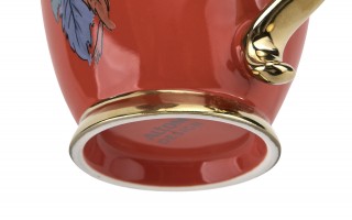 Filiżanka na stopce 400 ml Exotic Pomarańczowa