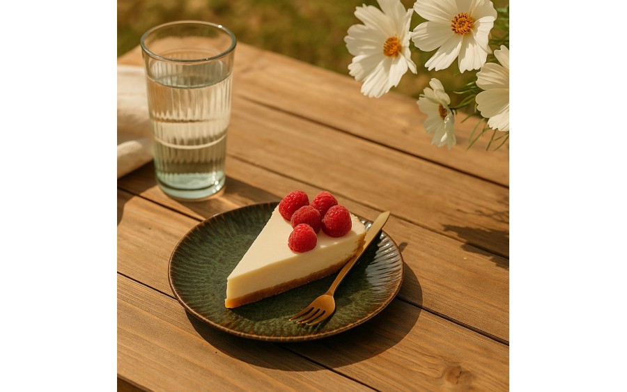 Talerz deserowy 21,2 cm Jade Stoneware zielony