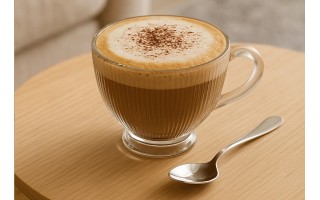 Filiżanka szklana 430 ml na stopce Selena