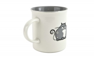Kubek porcelanowy 330 ml Filemon Kotek Puszek