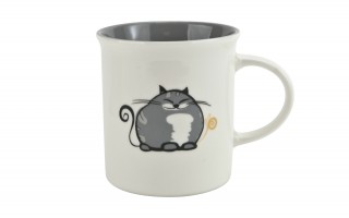 Kubek porcelanowy 330 ml Filemon Kotek Puszek