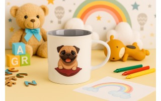 Kubek porcelanowy 330 ml Cora Mops