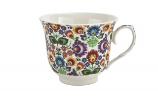 Filiżanka porcelanowa 250 ml + spodek Łowicz