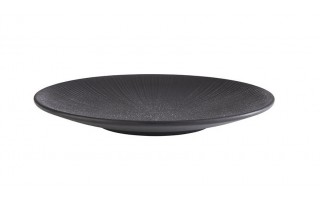Talerz płytki z melaminy 26 cm Nero