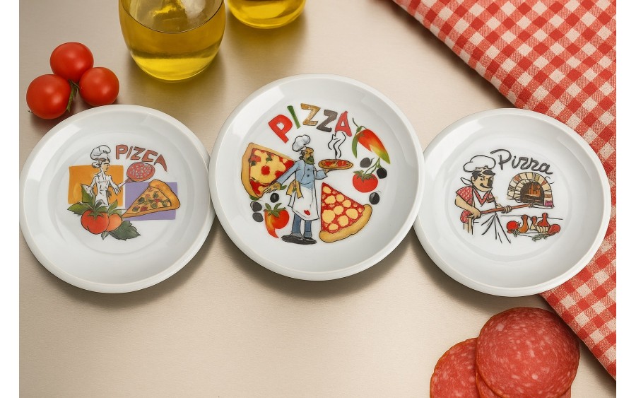 Talerz do pizzy 20 cm Pizza pomodoro MPLCo