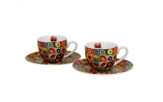 Komplet 2 filiżanek do espresso 90 ml Kandinsky