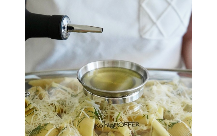 Butelki na ocet lub oliwę ze stojakiem 500 ml  Tadar