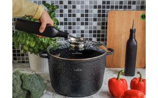 Butelki na ocet lub oliwę ze stojakiem 500 ml  Tadar