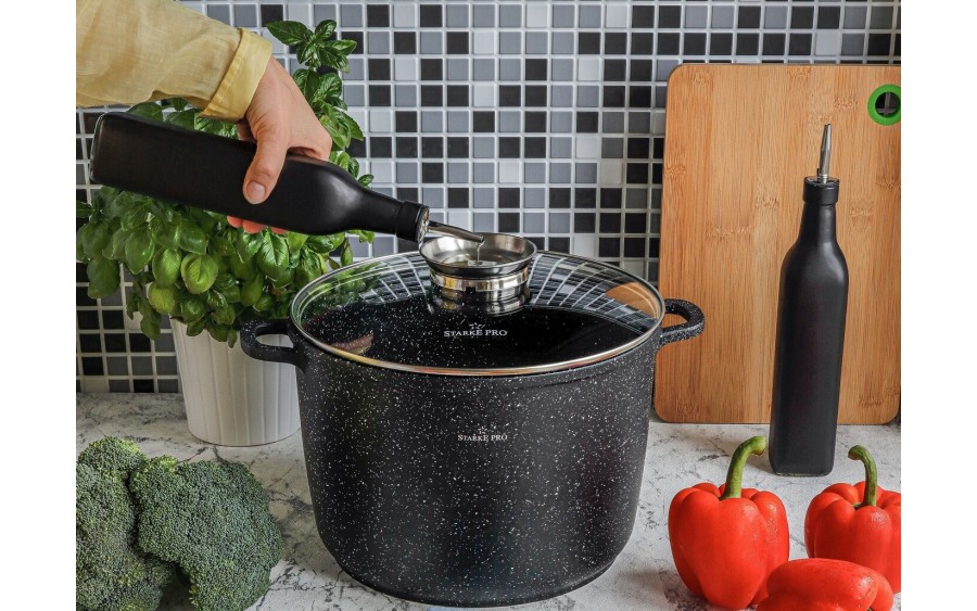 Butelki na ocet lub oliwę ze stojakiem 500 ml  Tadar