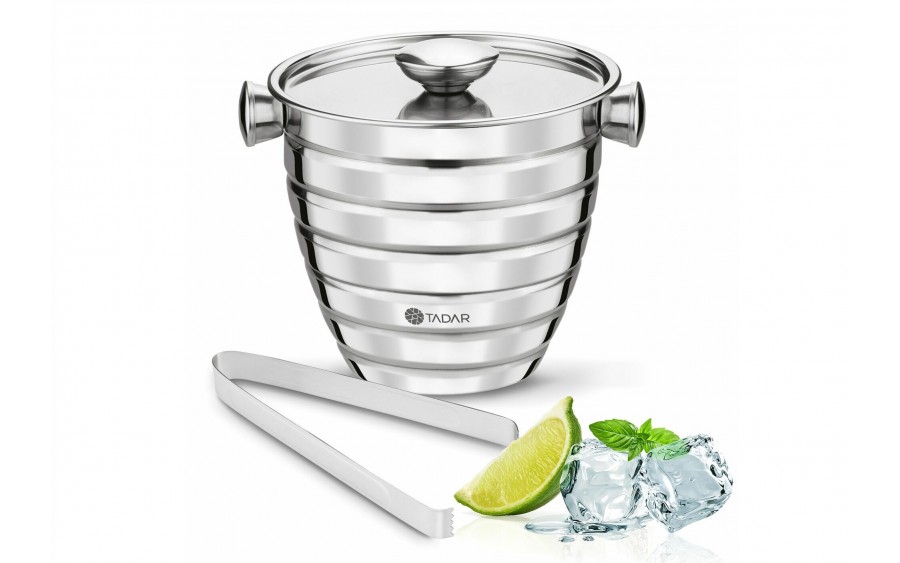 Wiaderko do lodu ze szczypcami 1,5 L Nuuk