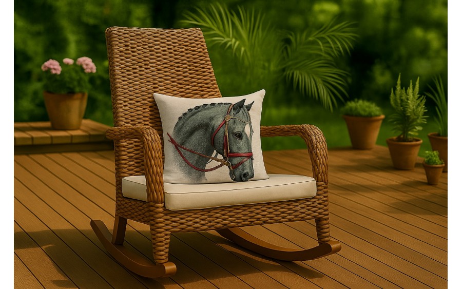 Poszewka dekoracyjna 45x45 cm Koń 210 Gobelinowa Premium