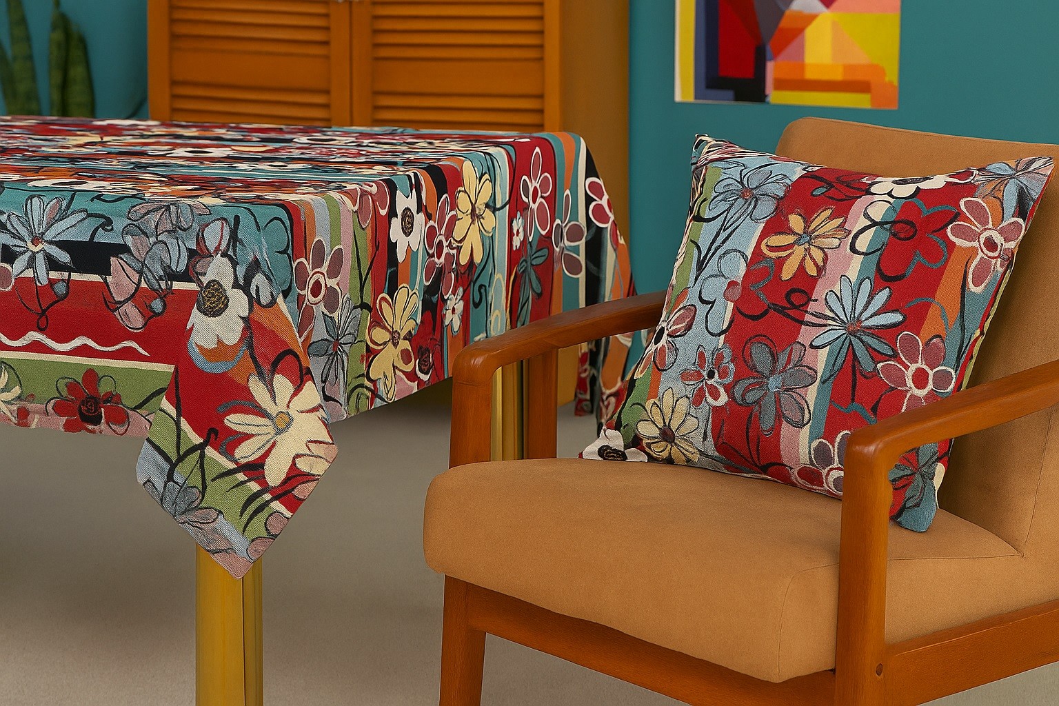 Obrus gobelinowy 135x230 cm Eden 5028/410