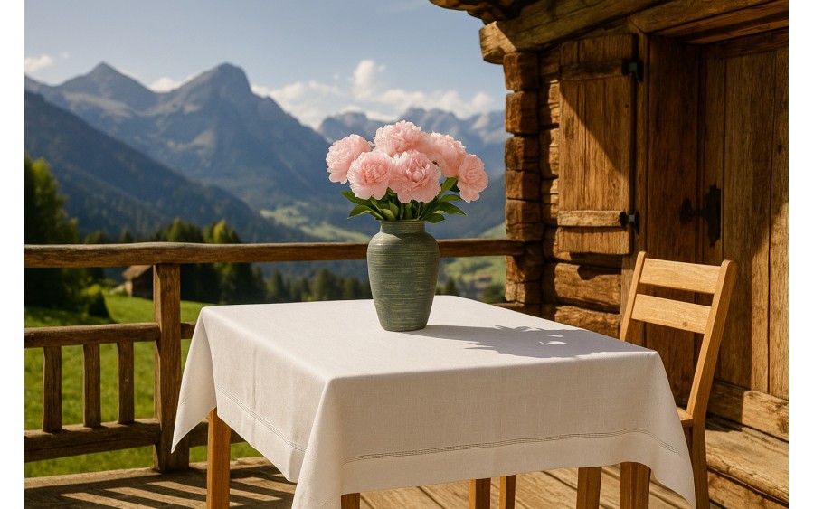 Wazon ceramiczny niebiesko-złoty 42,5cm AP171373