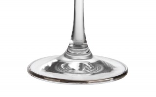 Komplet 6 kieliszków/gobletów 260 ml do napojów Koral Platinium