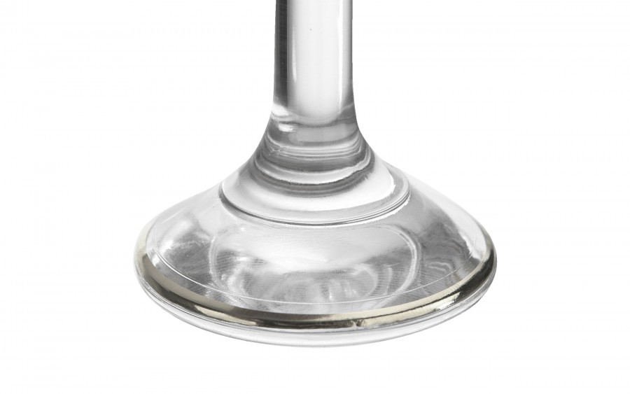 Komplet 6 kieliszków do wódki 25 ml Koral Platinium