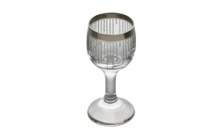 Komplet 6 kieliszków do wódki 25 ml Koral Platinium