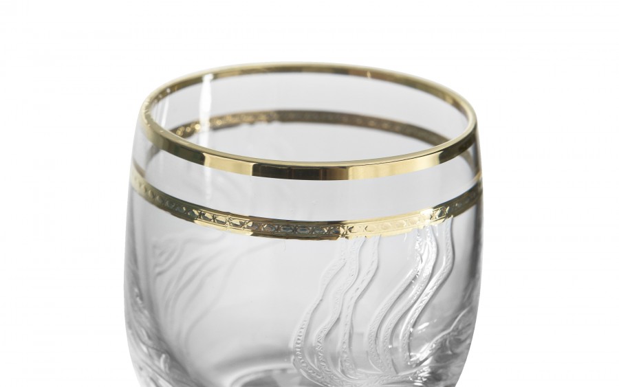 Komplet 6 kieliszków do wódki 25 ml Queen Eva