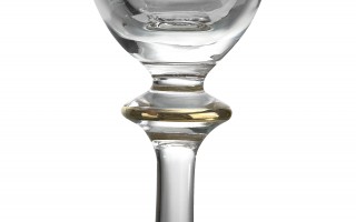 Komplet 6 kieliszków do szampana 190 ml Koral Gold