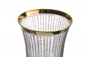 Komplet 6 kieliszków do szampana 190 ml Koral Gold