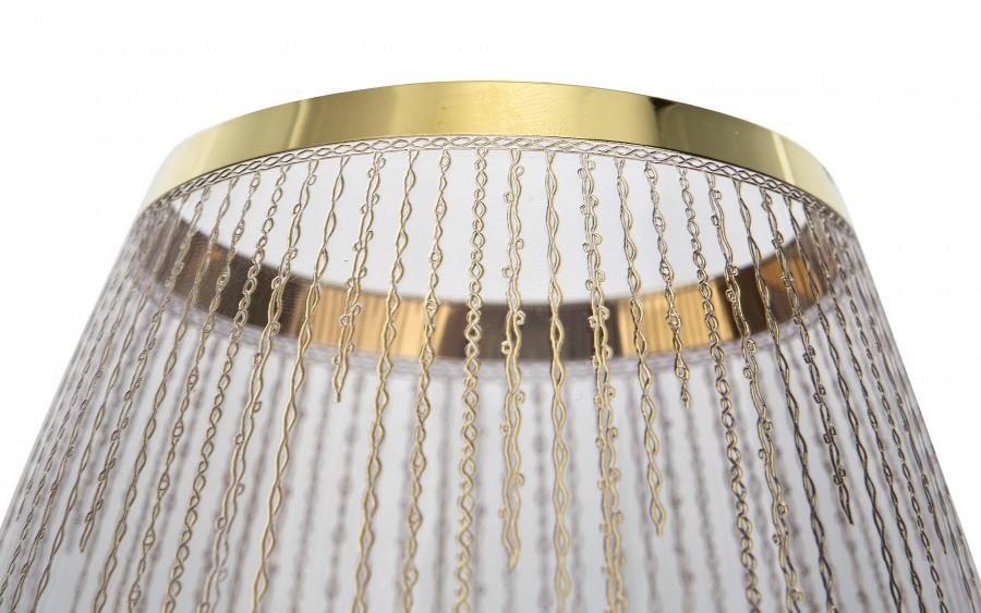 Komplet 6 kieliszków do koniaku 400 ml Koral Gold