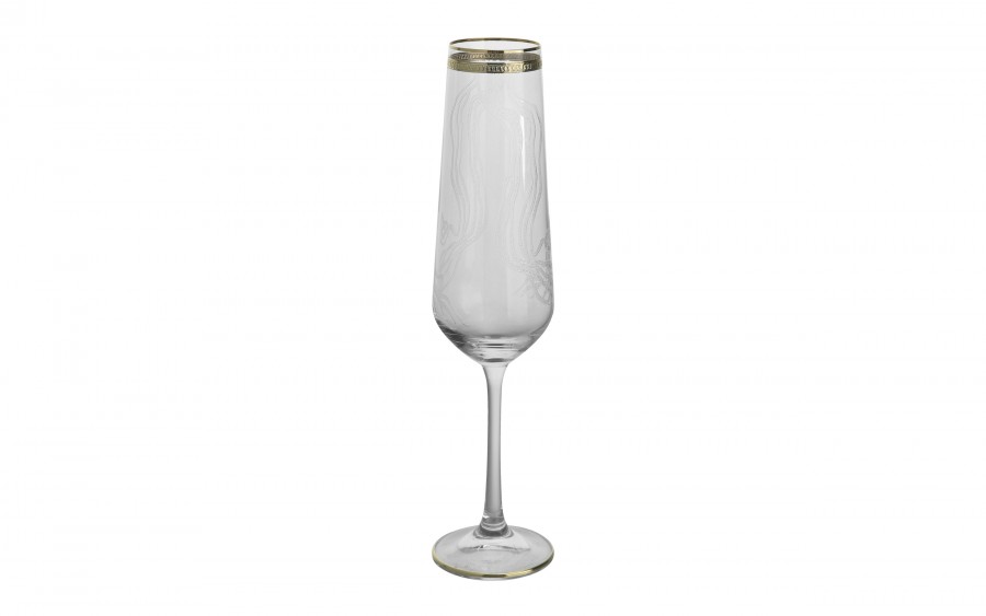 Komplet 6 kieliszków do szampana 190 ml Queen Eva