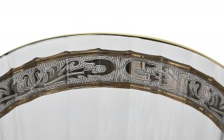 Komplet 6 szklanek do whisky 300 ml Royal Gold