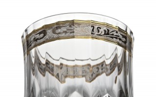 Komplet 6 szklanek do whisky 300 ml Royal Gold