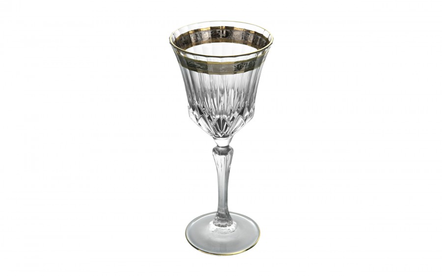 Komplet 6 kieliszków do wina 220 ml Royal Gold