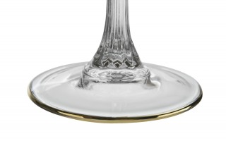 Komplet 6 kieliszków do szampana 180 ml Royal Gold