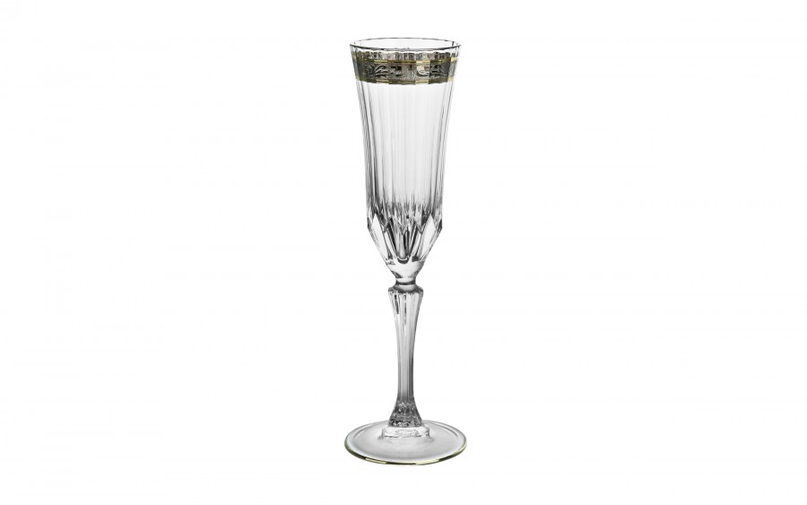 Komplet 6 kieliszków do szampana 180 ml Royal Gold