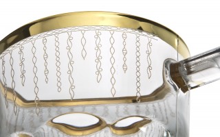 Komplet 2 filiżanek do herbaty/kawy 230 ml Koral Gold