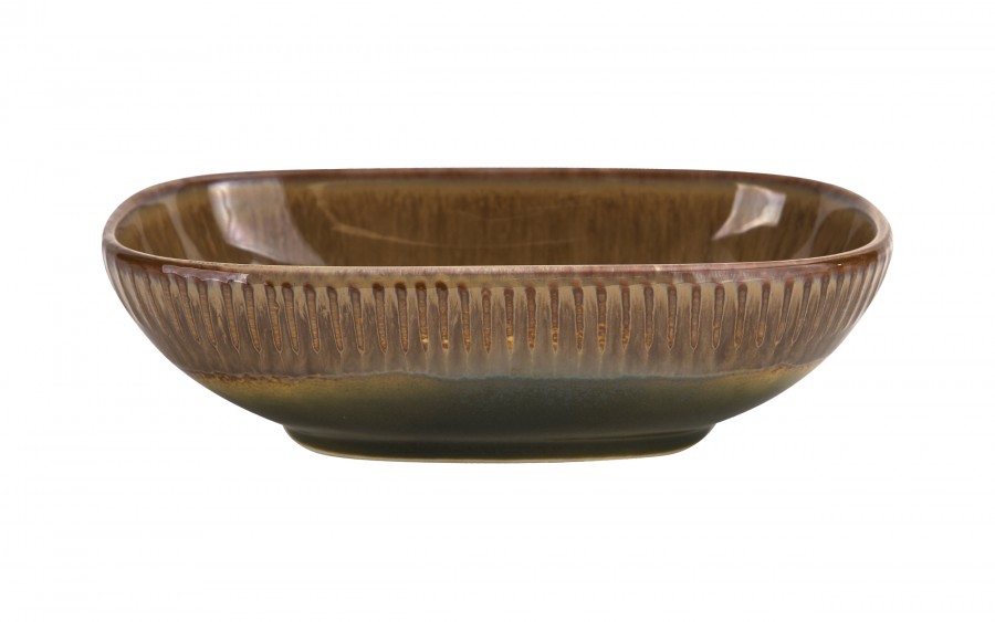 Salaterka prostokątna 19 cm Ombres Insta mix kolorów