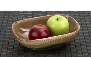 Salaterka prostokątna 19 cm Ombres Insta mix kolorów