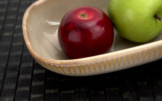 Salaterka prostokątna 19 cm Ombres Insta mix kolorów