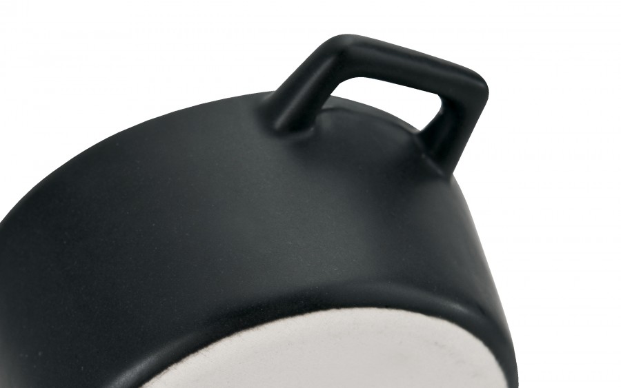 Naczynie do zapiekania 150 ml z pokrywką Black Creme Brulee