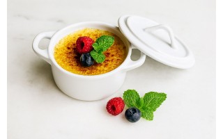Naczynie do zapiekania 160 ml z pokrywką Creme Brulee