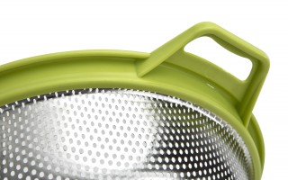 Cedzak nierdzewny 24 cm zielony Drop