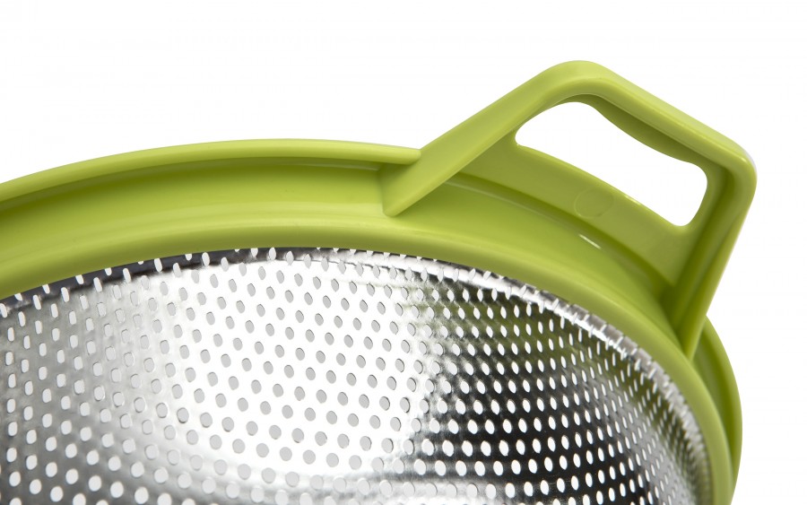 Cedzak nierdzewny 24 cm zielony Drop