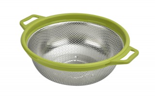 Cedzak nierdzewny 24 cm zielony Drop