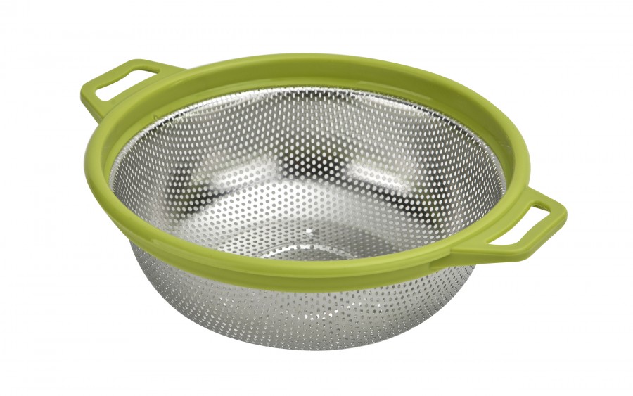 Cedzak nierdzewny 30 cm zielony Drop