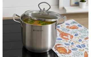 Garnek wysoki z pokrywką 1,75 L  Petite