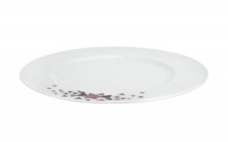 Komplet talerzy dla 6 osób Geometric 18 el.