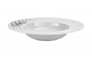 Komplet talerzy dla 6 osób Geometric 18 el.