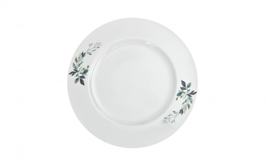 Komplet talerzy dla 6 osób Flora 18 el.