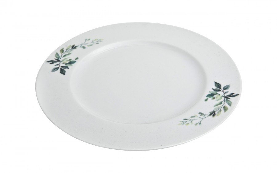 Komplet talerzy dla 6 osób Flora 18 el.