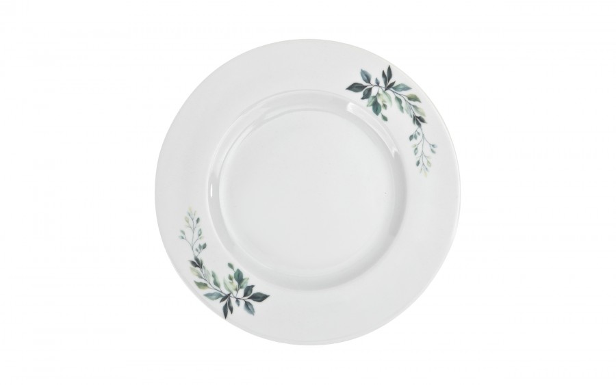 Komplet talerzy dla 6 osób Flora 18 el.