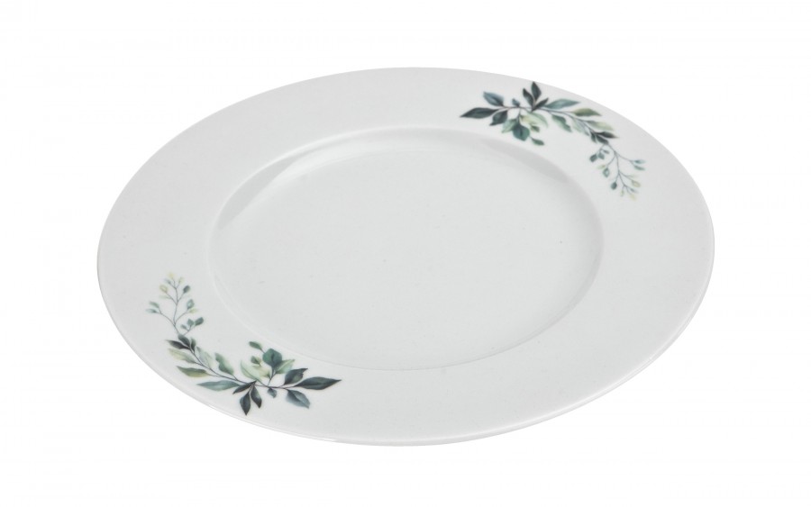 Komplet talerzy dla 6 osób Flora 18 el.