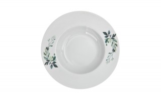 Komplet talerzy dla 6 osób Flora 18 el.