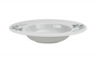 Komplet talerzy dla 6 osób Flora 18 el.