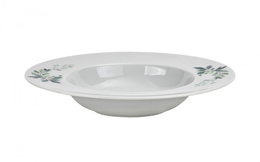 Komplet talerzy dla 6 osób Flora 18 el.